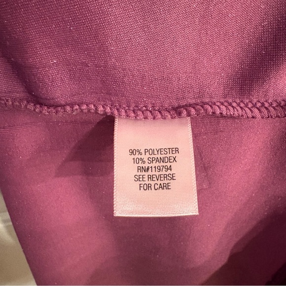 Whimsigoth Apt 9 Purple Velvet Peacock V-Neck Top Tunic M EUC - Picture 5 of 6